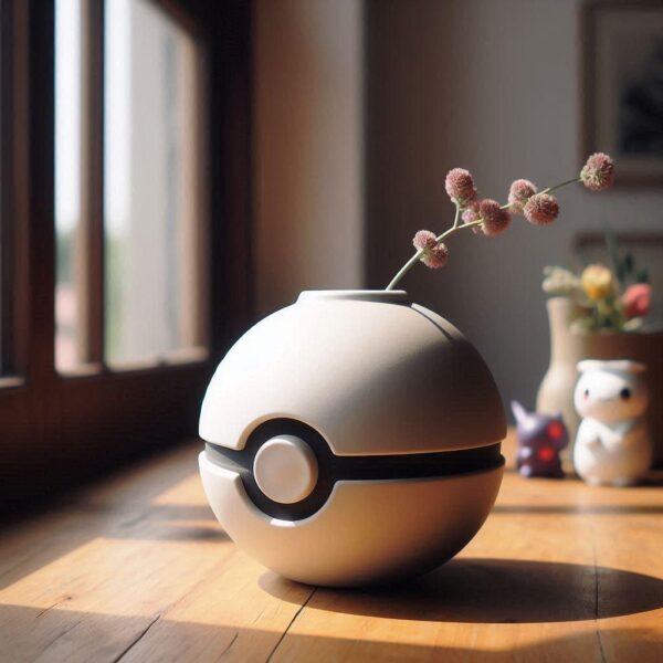 6876710549_vaza-pokball-.jpg Ваза Pokéball – стильна куляста ваза для квітів, сучасний декор та подарунок для фанатів