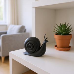 6883845743_dekorativnaya-figurka-snail.png Декоративна фігурка “Snail Deco” — символ спокою та затишку Декор інтер’єру | Декор равлик | Стильна фігурка з сучасним дизайном