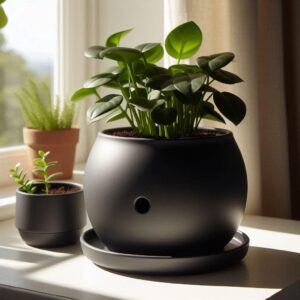 “AquaBowl” — стильне самополивне кашпо для дому та офісу Самополивне кашпо modern design резервуар для води