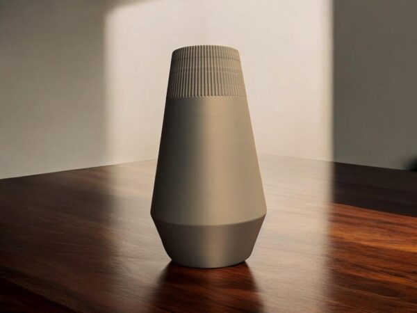 6885025217_sovremennaya-vaza-s.jpg Сучасна ваза з рифленим верхом — стильний декор скандинавський стиль для дому Декоративна ваза у сучасному стилі