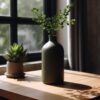 6885216926_vaza-nordic-olive.jpg Ваза Nordic Olive — елегантна мінімалістична прикраса вашого інтер’єру Декоративна ваза з еко матеріалу — сучасний дизайн
