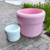 6885757969_kashpo-ribbed-.jpg Кашпо Ribbed — ніжність і стиль у кожній лінії дизайнерський акцент у кімнаті Декоративне кашпо