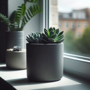 Кашпо округлий вазон Sphere Pot — декоративний горщик для сукулентів, орхідей, фікусів, алое, зелені та інтер’єрного озеленення