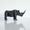 6890052549_rhino-sculpture-.png Статуетка геометрична фігура носорога Rhino Sculpture — арт-декор для офісу, кабінету, вітальні, полиці та подарунка