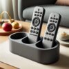 Органайзер вертикальна підставка з трьома секціями Minimal Organizer — настільний тримач для пультів, ручок, косметики, кабелів і дрібних аксесуарів