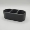 Органайзер вертикальна підставка з трьома секціями Minimal Organizer — настільний тримач для пультів, ручок, косметики, кабелів і дрібних аксесуарів