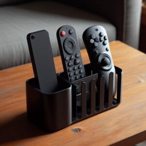Органайзер для пультів, телефону та дрібниць Minimal Remote Stand — настільна підставка для аксесуарів, косметики, канцелярії, дому та офісу