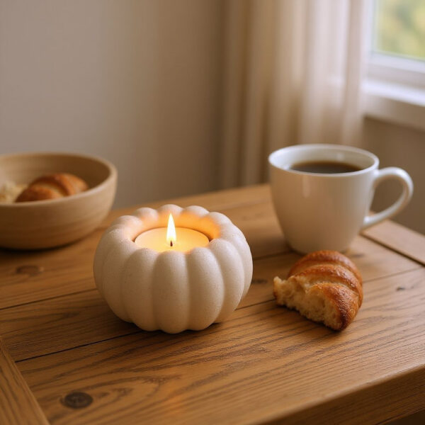6890986579_mini-pumpkin-light.jpg Декоративний підсвічник у формі гарбуза Mini Pumpkin Light — осінній свічник для LED-свічки, свічки-таблетки, дому, кав’ярні та подарунка