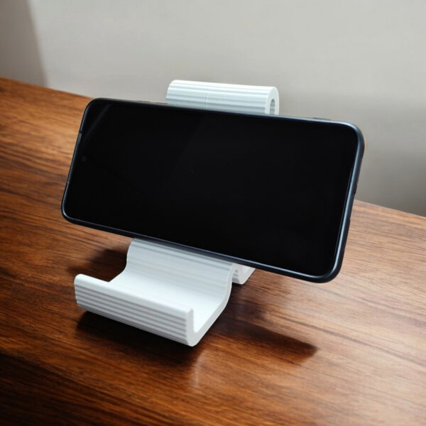 Підставка для телефону Wave Dock — рельєфна настільна підставка для смартфона, відео, дзвінків, дому, офісу та робочого столу