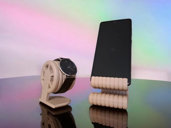Підставка для телефону та годинника Duo Stand — настільний комплект для смартфона, годинника, тумби, офісу та робочого столу