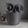 Декоративна статуетка сови Owl Sculpture — фігура сови для дому, офісу, каміна, полиці, фотозони та подарунка