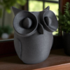Декоративна статуетка сови Owl Sculpture — фігура сови для дому, офісу, каміна, полиці, фотозони та подарунка