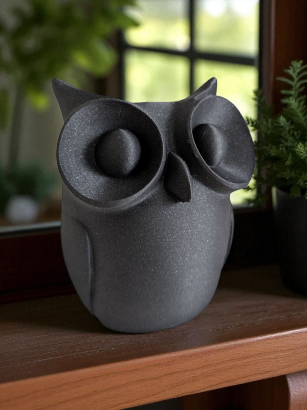 Декоративна статуетка сови Owl Sculpture — фігура сови для дому, офісу, каміна, полиці, фотозони та подарунка
