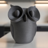 Декоративна статуетка сови Owl Sculpture — фігура сови для дому, офісу, каміна, полиці, фотозони та подарунка