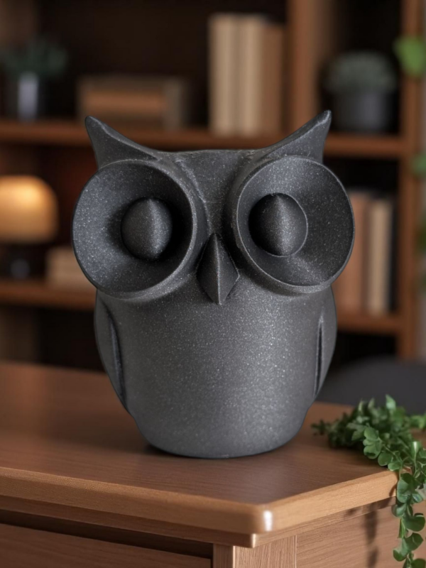 Декоративна статуетка сови Owl Sculpture — фігура сови для дому, офісу, каміна, полиці, фотозони та подарунка