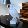 6892474847_stilnaya-statuetka-sova.png Декоративна статуетка сови Tall Owl Statue — висока фігура сови для дому, офісу, полиці, кабінету та подарунка