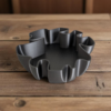 Декоративна чаша для ключів, прикрас і дрібниць Organic Wave Bowl — хвиляста підставка для дому, офісу, кухні та сучасного інтер’єру