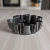 Декоративна чаша для ключів, прикрас і дрібниць Organic Wave Bowl — хвиляста підставка для дому, офісу, кухні та сучасного інтер’єру