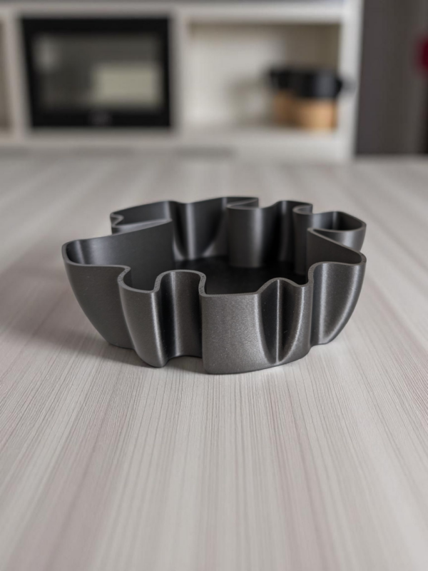 Декоративна чаша для ключів, прикрас і дрібниць Organic Wave Bowl — хвиляста підставка для дому, офісу, кухні та сучасного інтер’єру