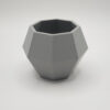 Геометричне кашпо для рослин Polygon Stone Planter OP005 — горщик для сукулентів, кактусів, орхідей, зелені, декору дому та офісу