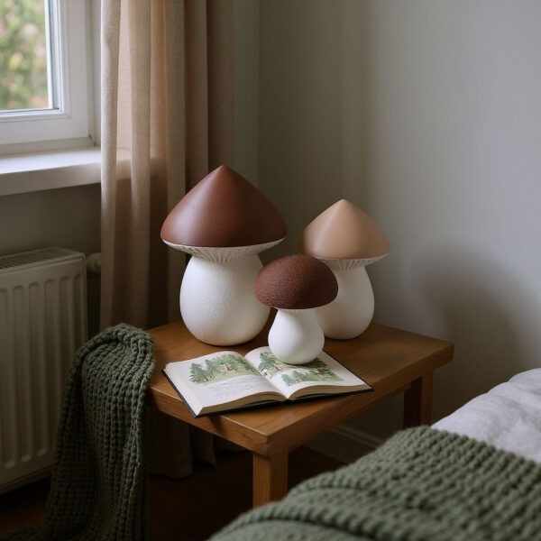 6901448694_dekorativnye-griby-dlya.jpg Декоративні гриби для інтер’єру Mushroom Set — фігурки грибів для дому, полиці, каміна, дитячої кімнати, кав’ярні та фотозони