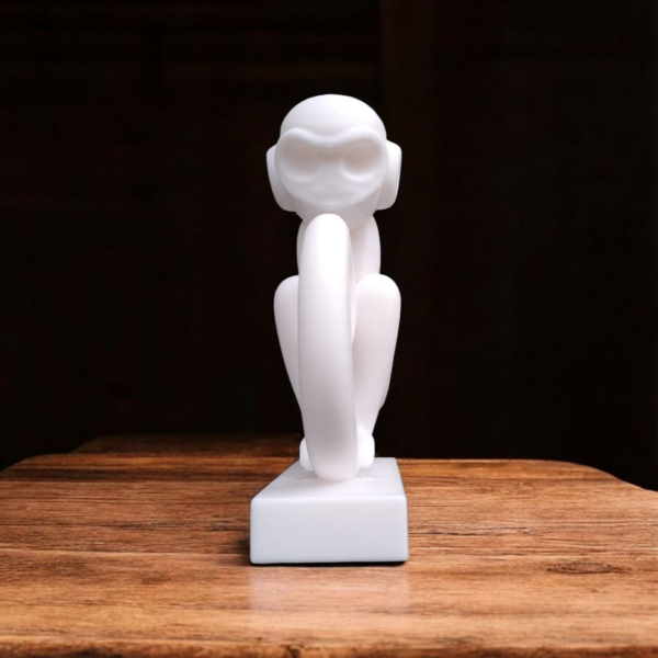 6903054392_dekorativnaya-statuetka-mavpa.png Інтер’єрна скульптура мавпи Monkey Balance Decor — декоративна статуетка для дому, офісу, студії та сучасного інтер’єру