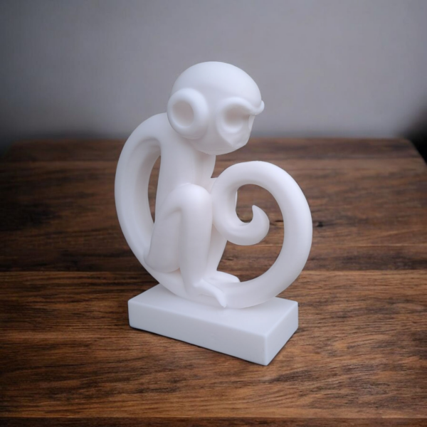 6903054395_dekorativnaya-statuetka-mavpa.png Інтер’єрна скульптура мавпи Monkey Balance Decor — декоративна статуетка для дому, офісу, студії та сучасного інтер’єру