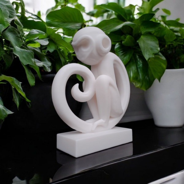 6903054398_dekorativnaya-statuetka-mavpa.png Інтер’єрна скульптура мавпи Monkey Balance Decor — декоративна статуетка для дому, офісу, студії та сучасного інтер’єру