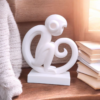 6903054414_dekorativnaya-statuetka-mavpa.png Інтер’єрна скульптура мавпи Monkey Balance Decor — декоративна статуетка для дому, офісу, студії та сучасного інтер’єру