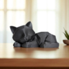 Декоративна статуетка кота Low Poly Cat — геометрична фігура кішки для дому, офісу, кав’ярні, фотозони та подарунка