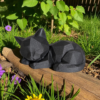 Декоративна статуетка кота Low Poly Cat — геометрична фігура кішки для дому, офісу, кав’ярні, фотозони та подарунка
