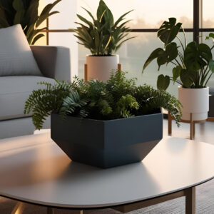 6917335089_geometricheskoe-kashpo-quadrapot.jpg Кашпо QuadraPot Recta Planter — прямокутний геометричний горщик для рослин, сукулентів, бонсай, modern, loft та japandi-інтер’єру