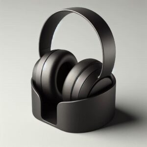 6917952868_headsetdock-nastolnaya.jpg Підставка HeadsetDock Desk Rest — низький настільний тримач для навушників, робочого столу, офісу, студії та геймерського сетапу