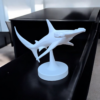 6918020397_statuetka-akuly-molota-.png Скульптура акули-молота Ocean Hammer Decor — декоративна фігура для дому, офісу, полиці та сучасного інтер’єру