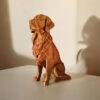 6918240137_statuetka-retiver-.jpg Статуетка ретрівера Loyal Retriever Decor — декоративна фігурка собаки для дому, офісу, полиці та подарунка