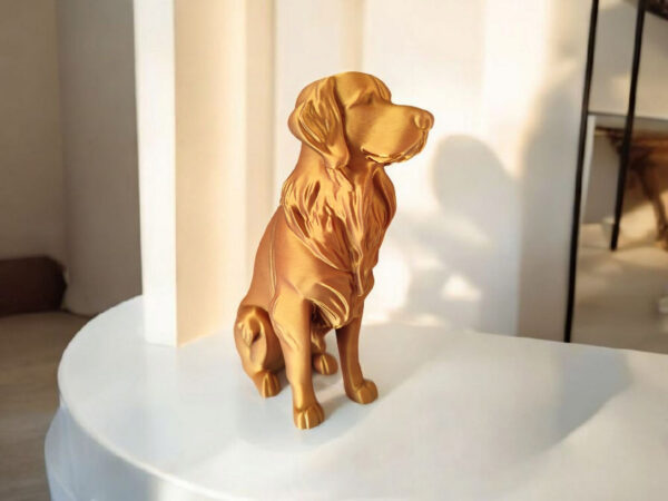6918240300_statuetka-retiver-.jpg Статуетка ретрівера Loyal Retriever Decor — декоративна фігурка собаки для дому, офісу, полиці та подарунка
