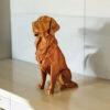 6918240302_statuetka-retiver-.jpg Статуетка ретрівера Loyal Retriever Decor — декоративна фігурка собаки для дому, офісу, полиці та подарунка