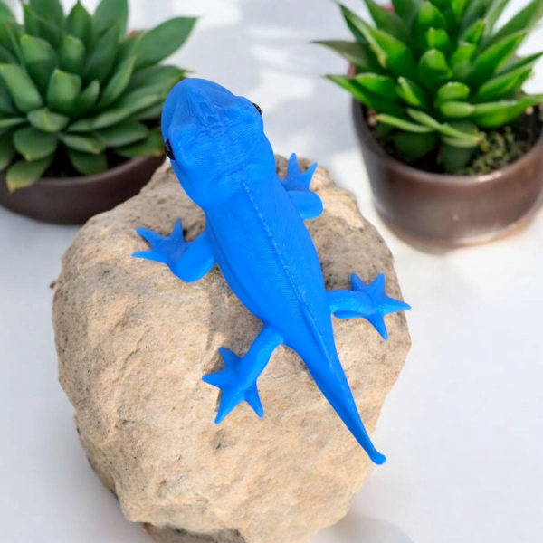 Гекон Gecko Motion Decor — декоративна статуетка рептилії для дому, офісу, дитячої кімнати та подарунка