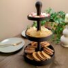 Трирівнева етажерка для сервірування Table Treat Tower — багатоярусна підставка для закусок, печива, солодощів, фруктів та святкового столу