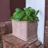 Прямокутне кашпо Green Relief Planter — декоративний горщик для зелені, квітів, трав, балкона, тераси та сучасного інтер’єру