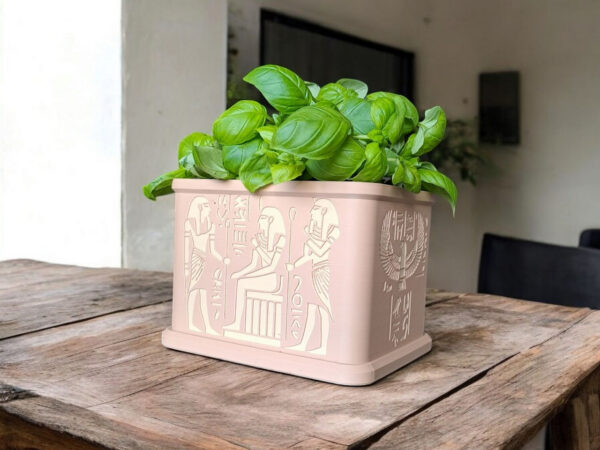 Прямокутне кашпо Green Relief Planter — декоративний горщик для зелені, квітів, трав, балкона, тераси та сучасного інтер’єру