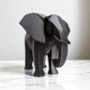Статуетка слона Balance Elephant Decor — геометрична декоративна фігурка для дому, офісу, полиці та подарунка