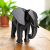 Статуетка слона Balance Elephant Decor — геометрична декоративна фігурка для дому, офісу, полиці та подарунка