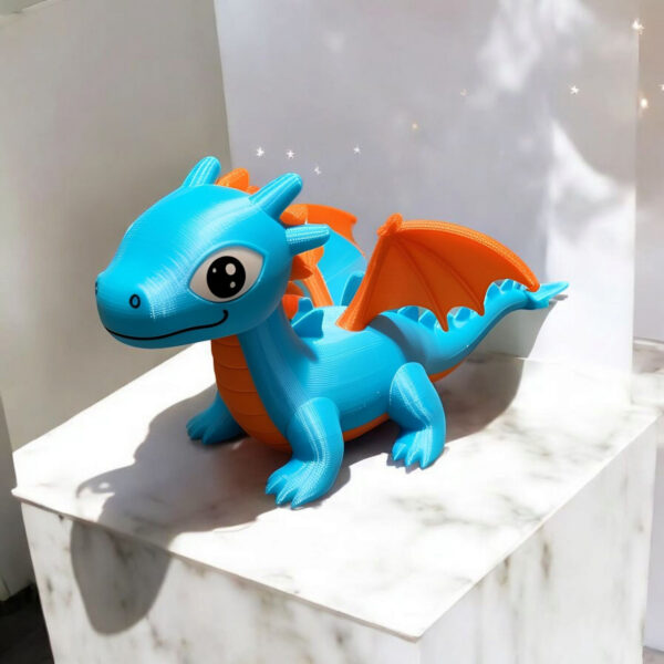 Фігурка дракона Fantasy Dragon Buddy — декоративна статуетка для дитячої кімнати, дому, полиці та подарунка