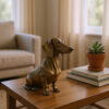 Статуетка такси Dachshund Home Accent — декоративна фігурка собаки для дому, офісу та стильного подарунка