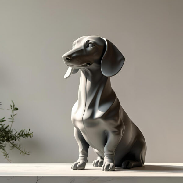 Статуетка такси Dachshund Home Accent — декоративна фігурка собаки для дому, офісу та стильного подарунка