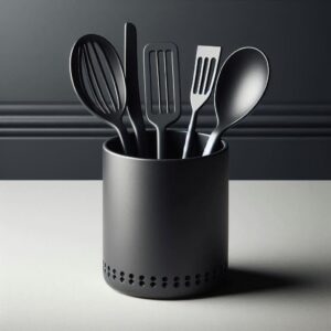 Перфорована підставка AirFlow Utensil Cup — мінімалістичний кухонний органайзер для ложок, лопаток, вінчиків та приладдя