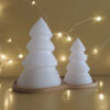 Набір декоративних ялинок Winter Tree Set — новорічні фігури з підставкою для святкового декору, дому та фотозони