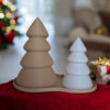 Набір декоративних ялинок Winter Tree Set — новорічні фігури з підставкою для святкового декору, дому та фотозони