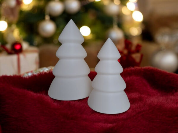 Набір декоративних ялинок Winter Tree Set — новорічні фігури з підставкою для святкового декору, дому та фотозони